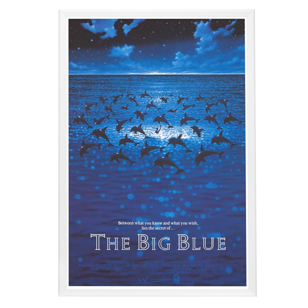 "Big Blue" (1988) Framed Movie Poster