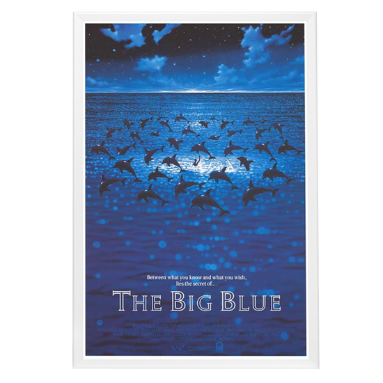 "Big Blue" (1988) Framed Movie Poster