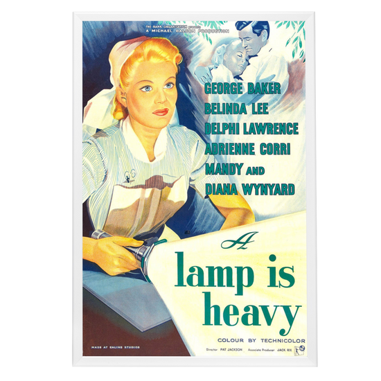 "Lamp Is Heavy" (1956) Framed Movie Poster