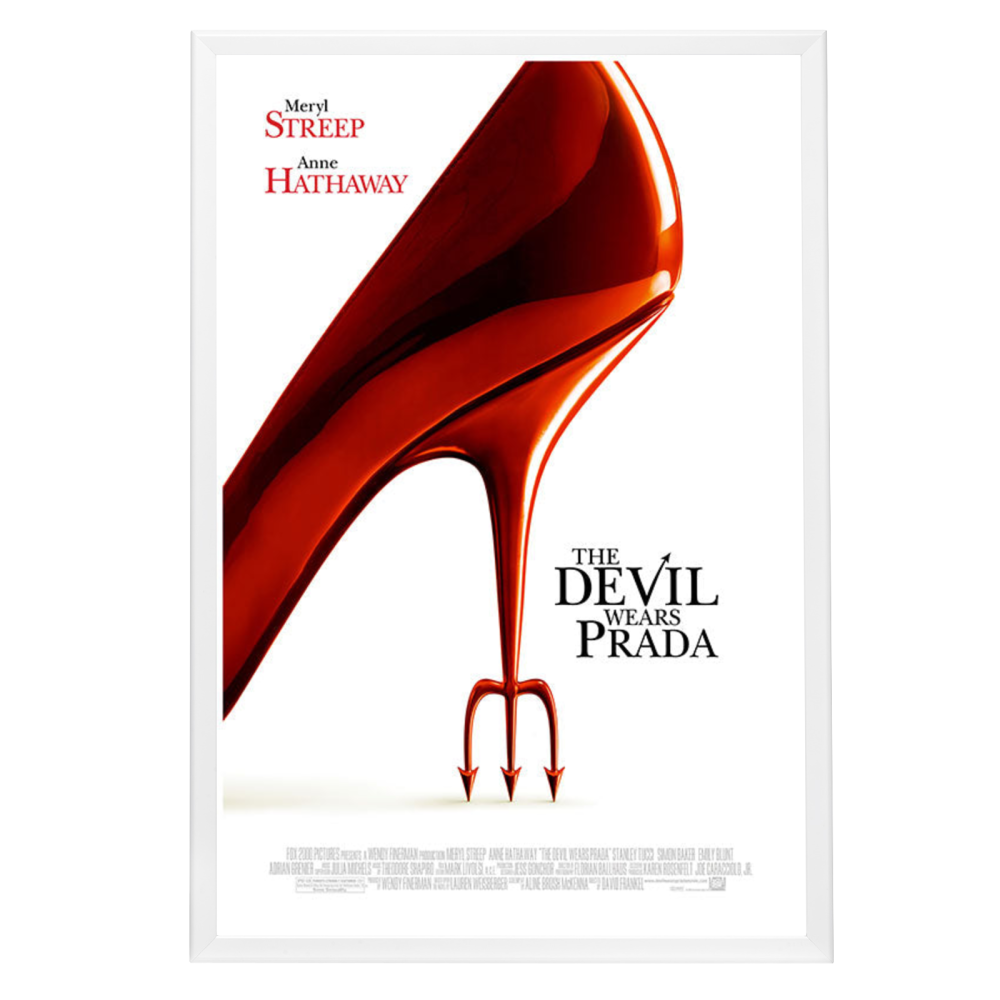 "Devil Wears Prada" (2006) Framed Movie Poster