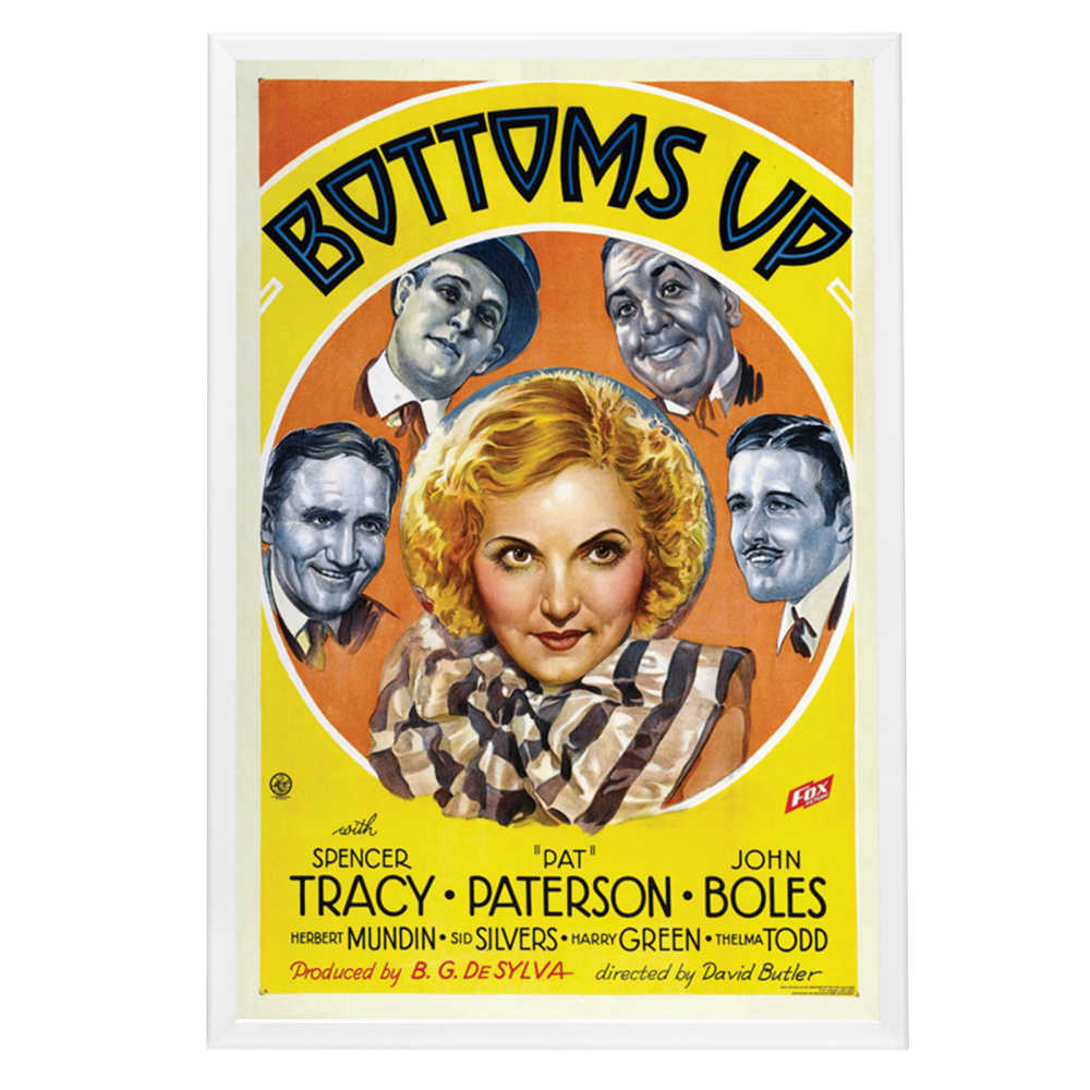 "Bottoms Up" (1934) Framed Movie Poster