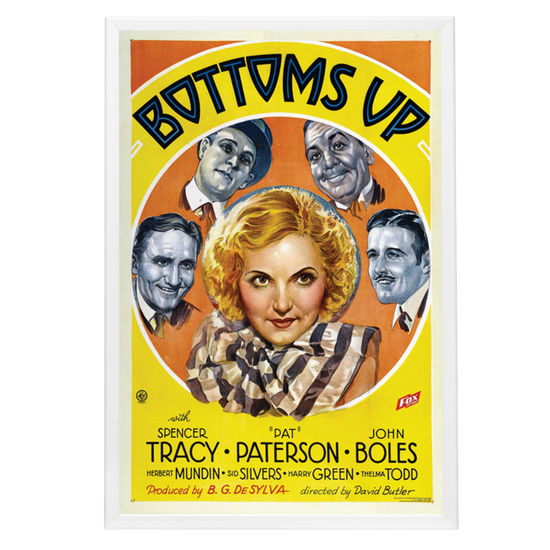 "Bottoms Up" (1934) Framed Movie Poster