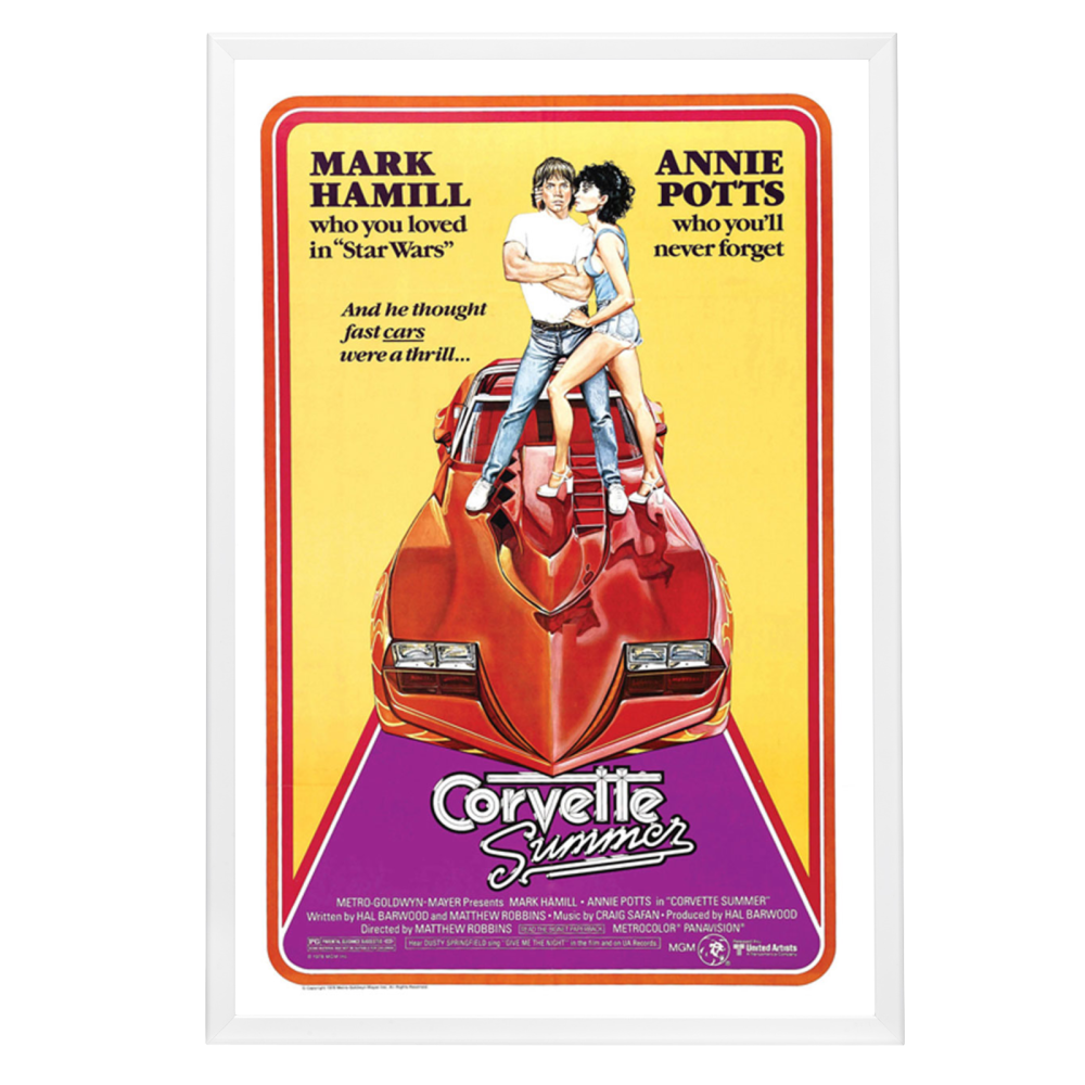 "Corvette Summer" (1978) Framed Movie Poster