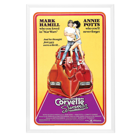 "Corvette Summer" (1978) Framed Movie Poster