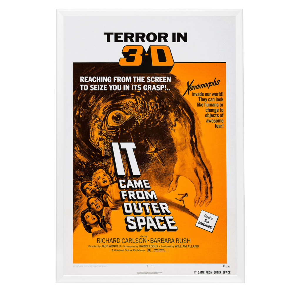 "It Came From Outer Space" (1953) Framed Movie Poster