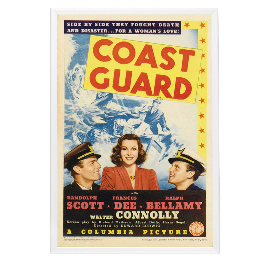 "Coast Guard" (1939) Framed Movie Poster