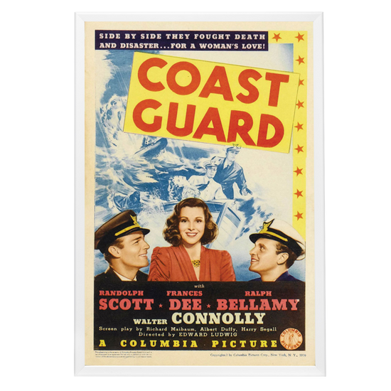 "Coast Guard" (1939) Framed Movie Poster