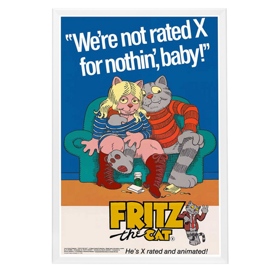 "Fritz the Cat" Framed Movie Poster