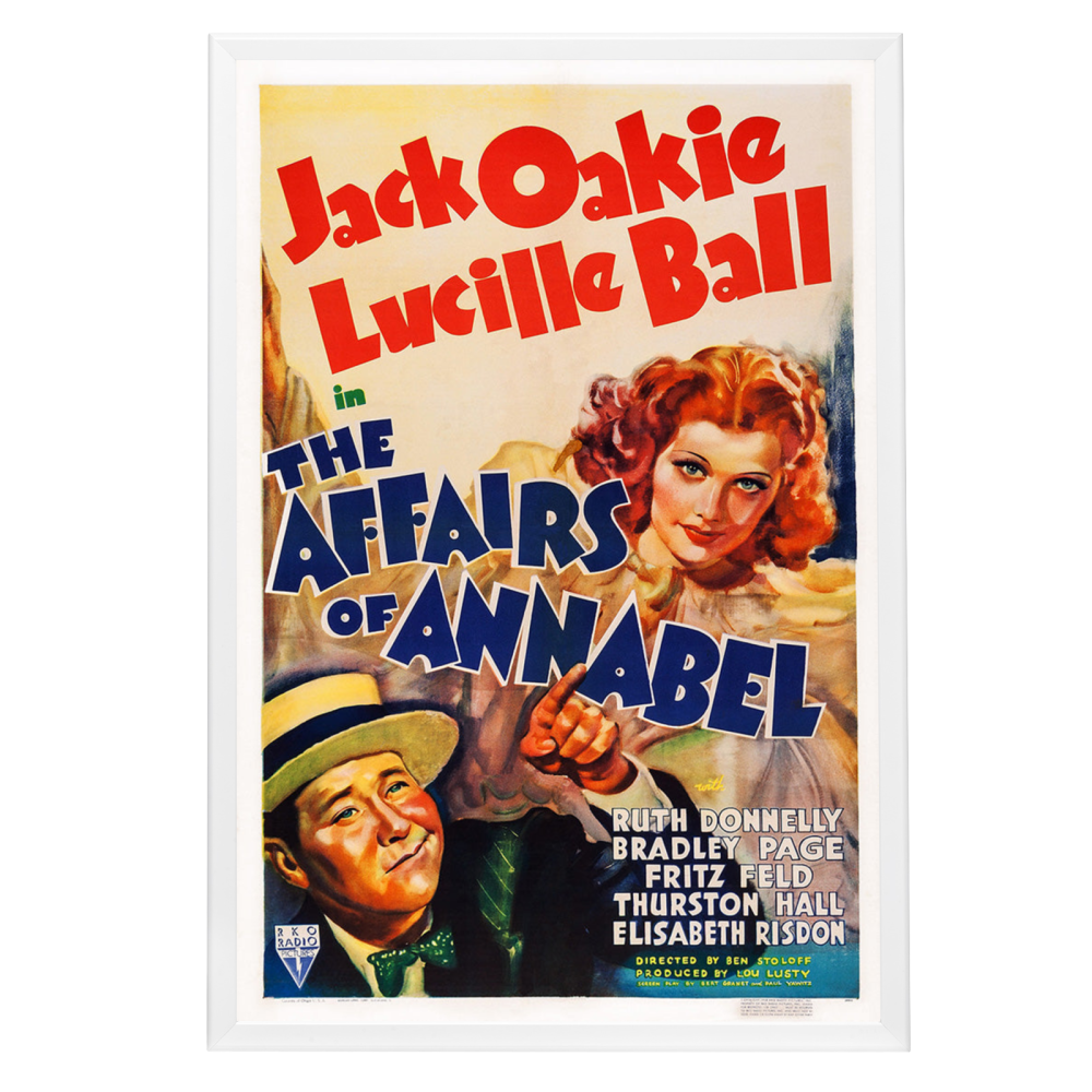 "Affairs Of Annabel" (1938) Framed Movie Poster