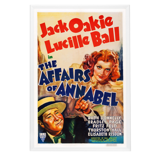 "Affairs Of Annabel" (1938) Framed Movie Poster