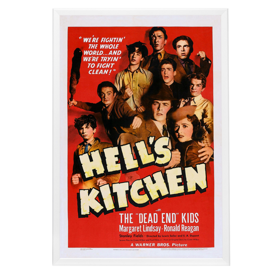 "Hell's Kitchen" (1939) Framed Movie Poster