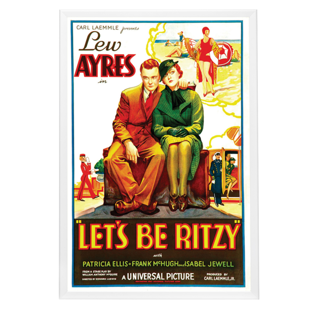 "Let's Be Ritzy" (1934) Framed Movie Poster