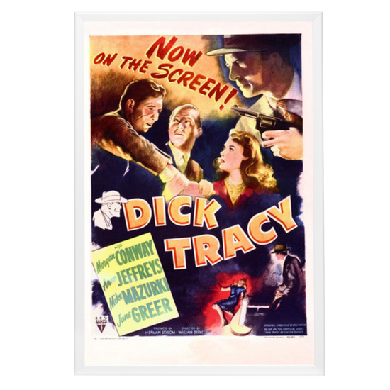 "Dick Tracy" (1945) Framed Movie Poster