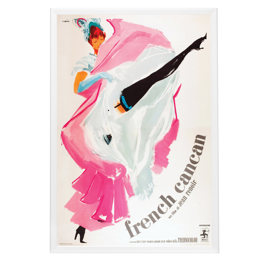 "French Cancan" (1954) Framed Movie Poster