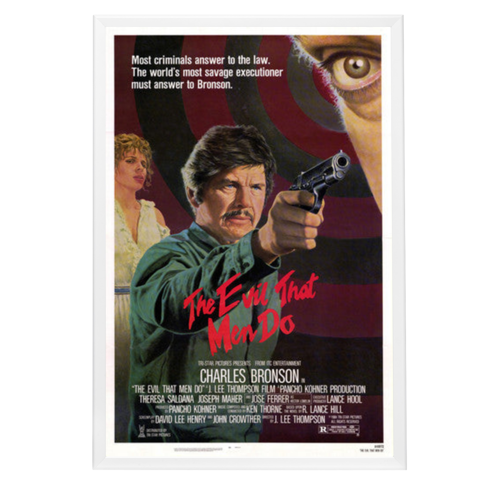 "Evil That Men Do" (1984) Framed Movie Poster