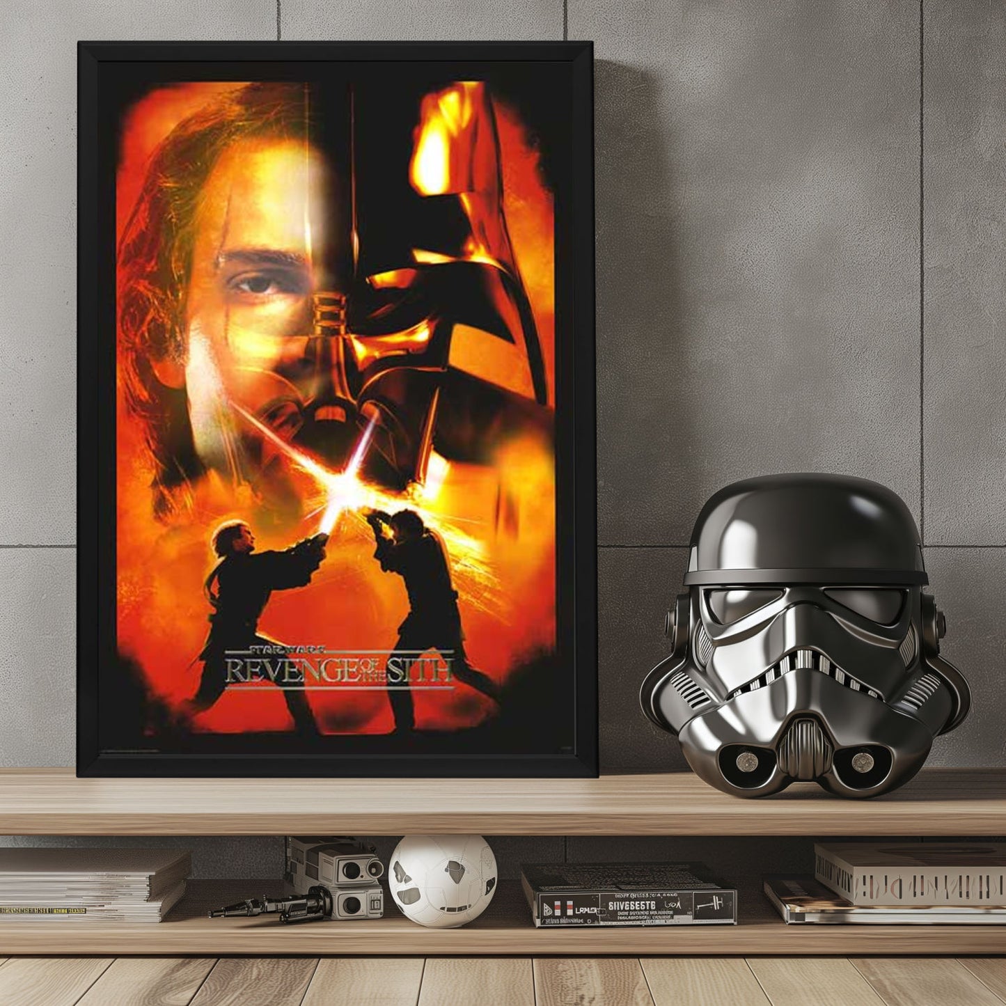 "Star Wars: Episode III - Revenge of the Sith" (2005) Framed Movie Poster