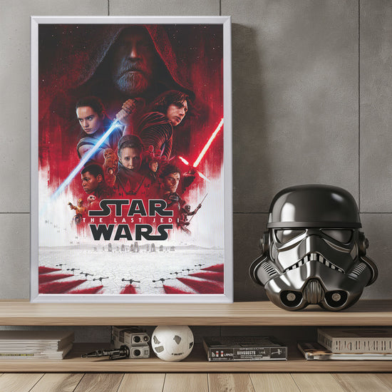 "Star Wars: Episode VIII - The Last Jedi" (2017) Framed Movie Poster