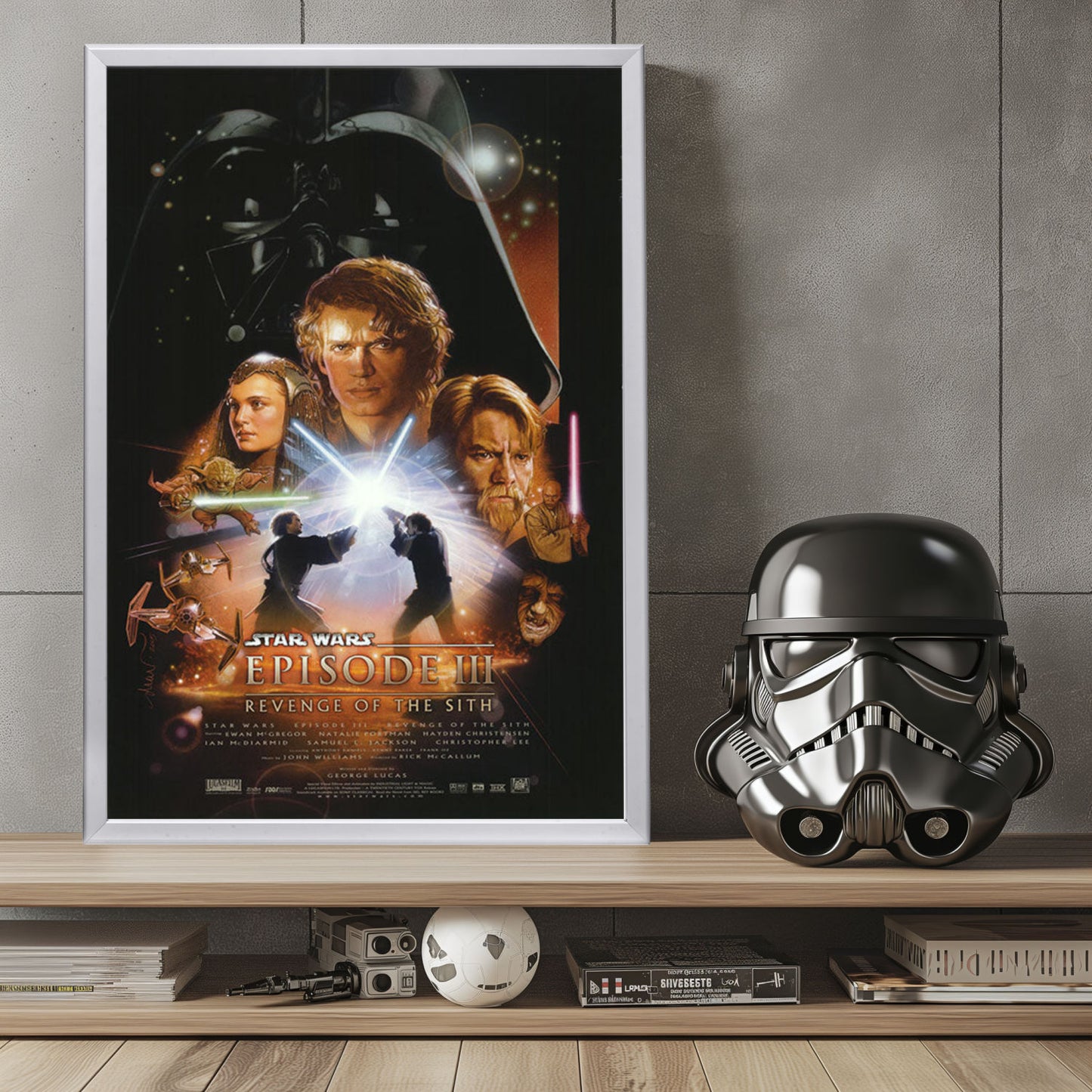 "Star Wars: Episode III - Revenge Of The Sith" (2005) Framed Movie Poster