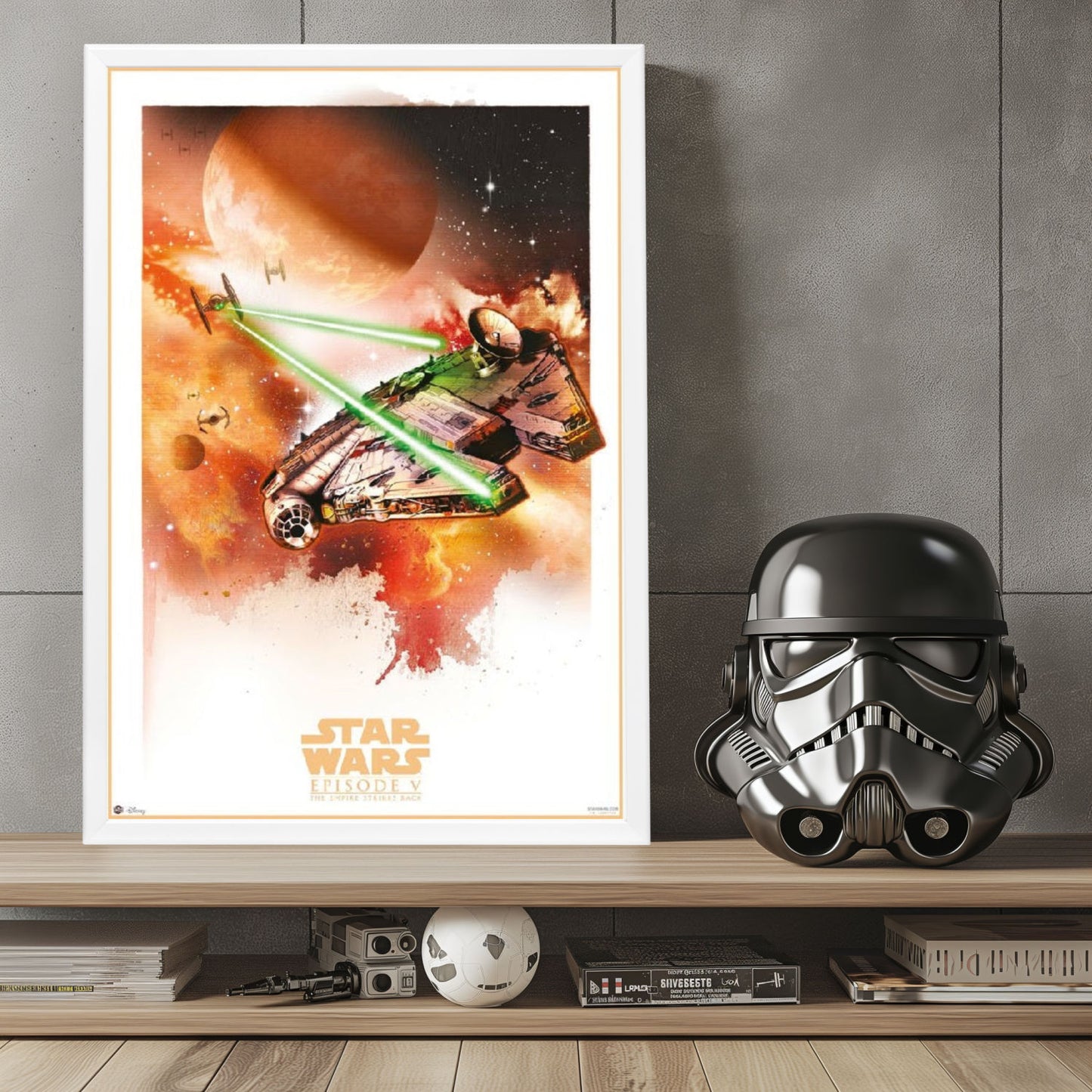 "Star Wars: Episode V - The Empire Strikes Back" Framed Movie Poster