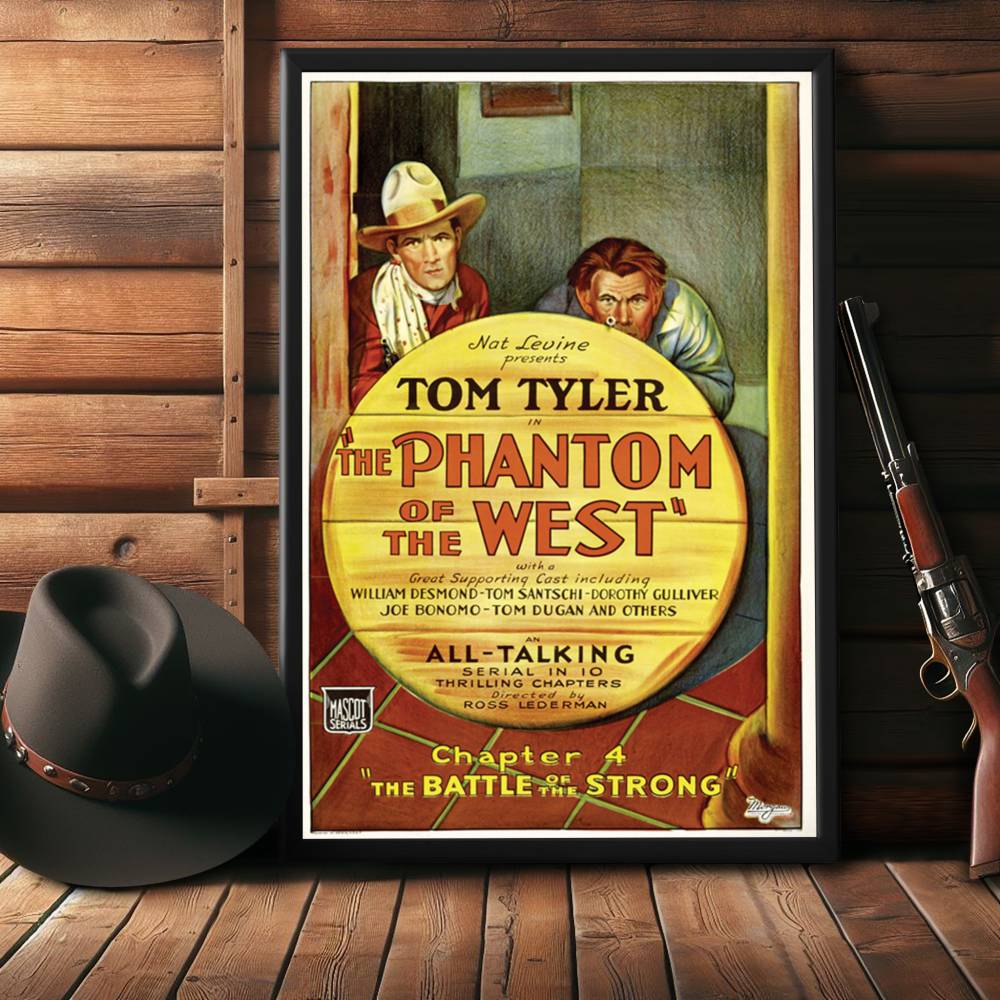 "Phantom Of The West" (1931) Framed Movie Poster