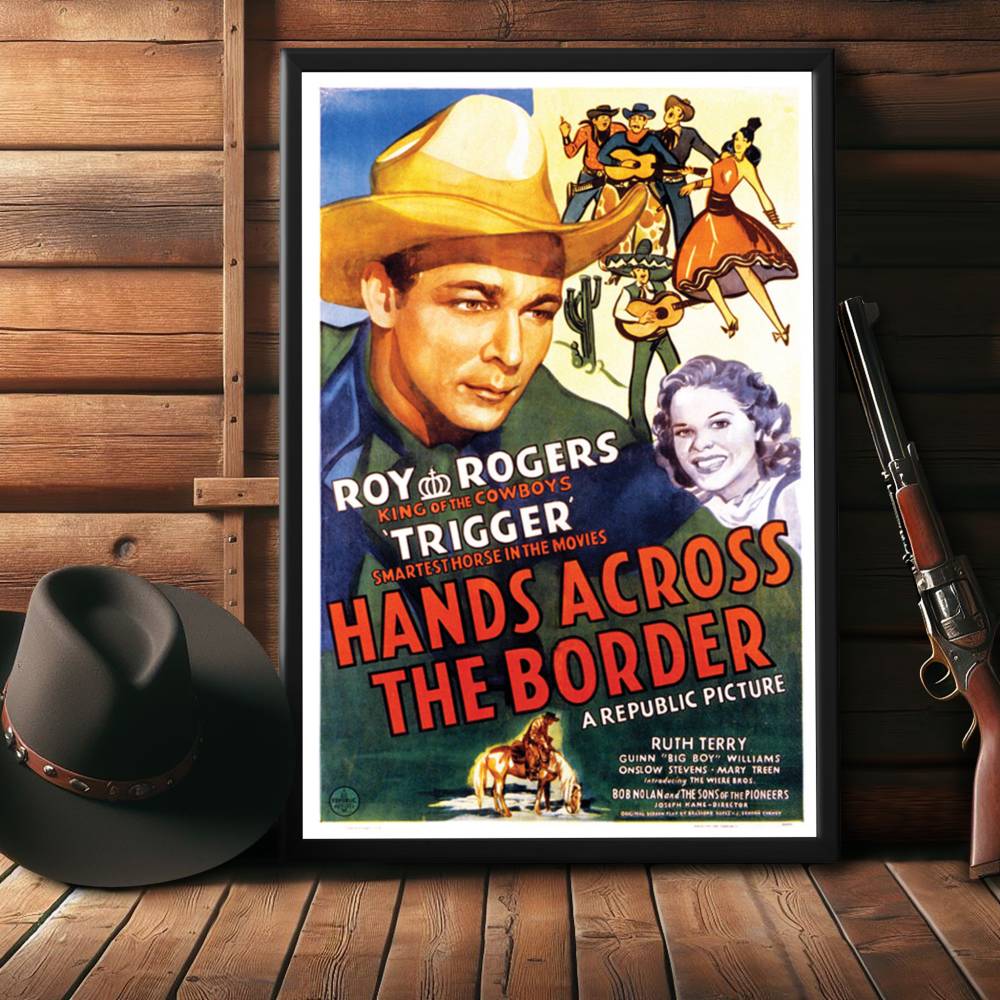 "Hands Across The Border" (1944) Framed Movie Poster