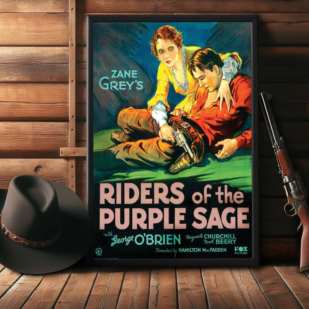 "Riders Of The Purple Sage" (1931) Framed Movie Poster