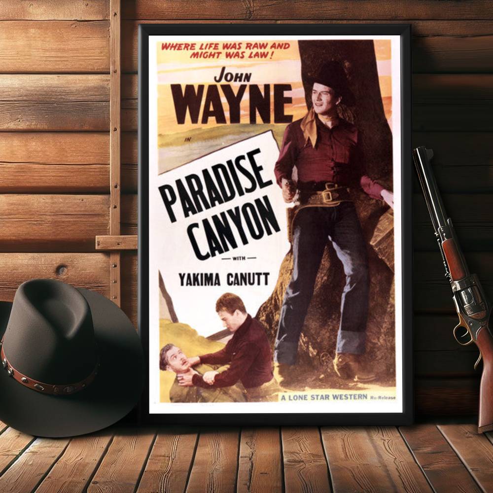 "Paradise Canyon" (1935) Framed Movie Poster