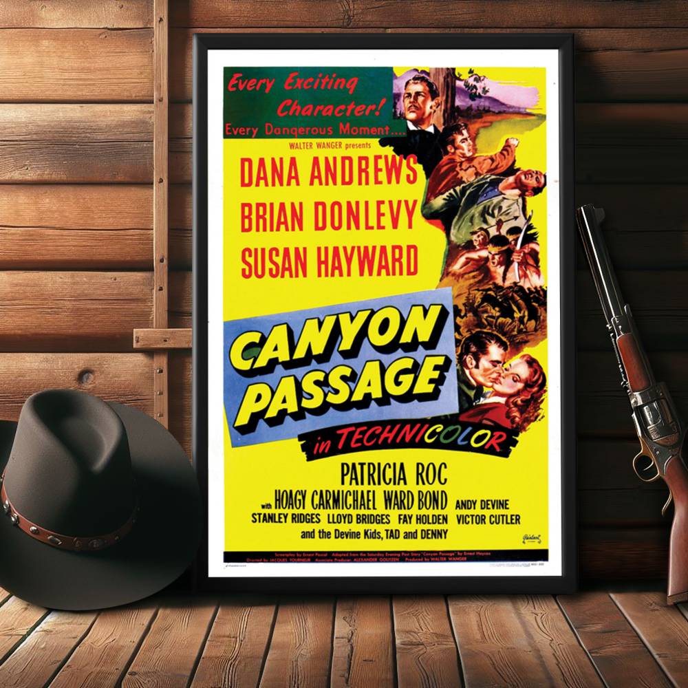 "Canyon Passage" (1946) Framed Movie Poster