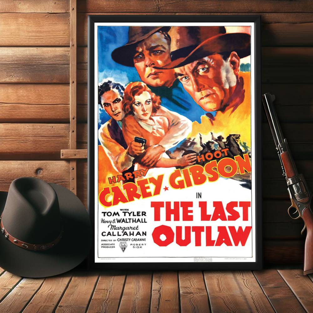 "Last Outlaw" (1936) Framed Movie Poster