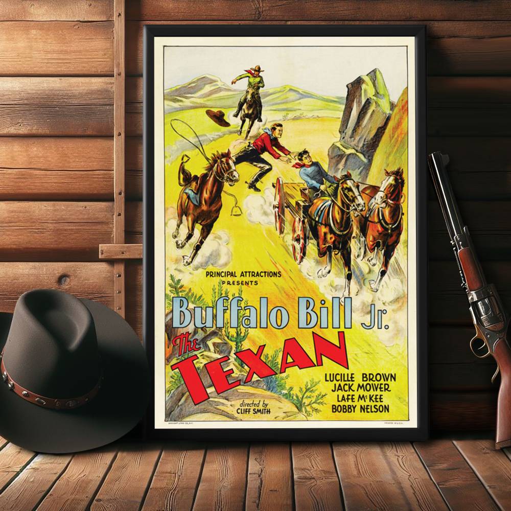 "Texan" (1932) Framed Movie Poster