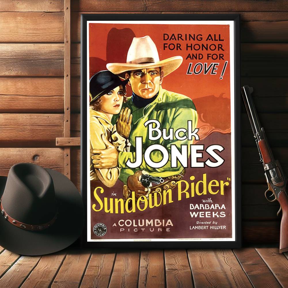 "Sundown Rider" (1932) Framed Movie Poster