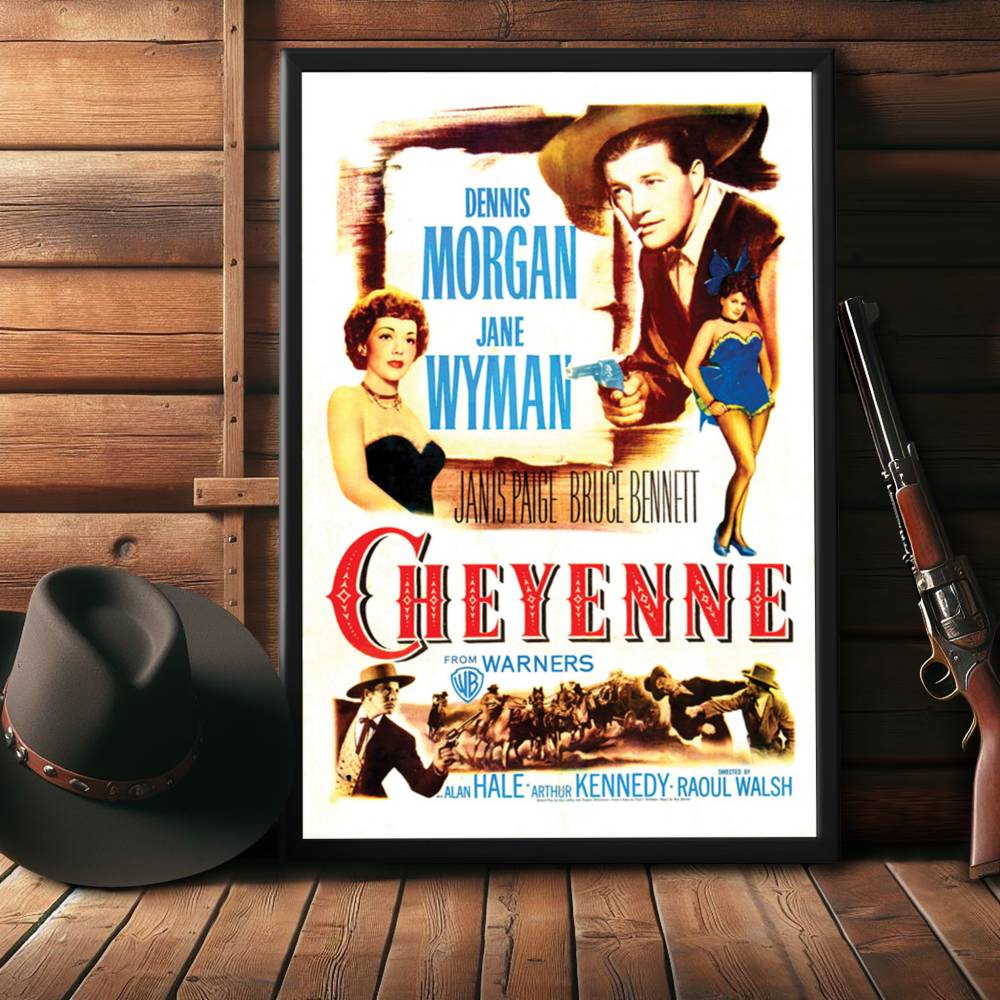 "Cheyenne" (1947) Framed Movie Poster