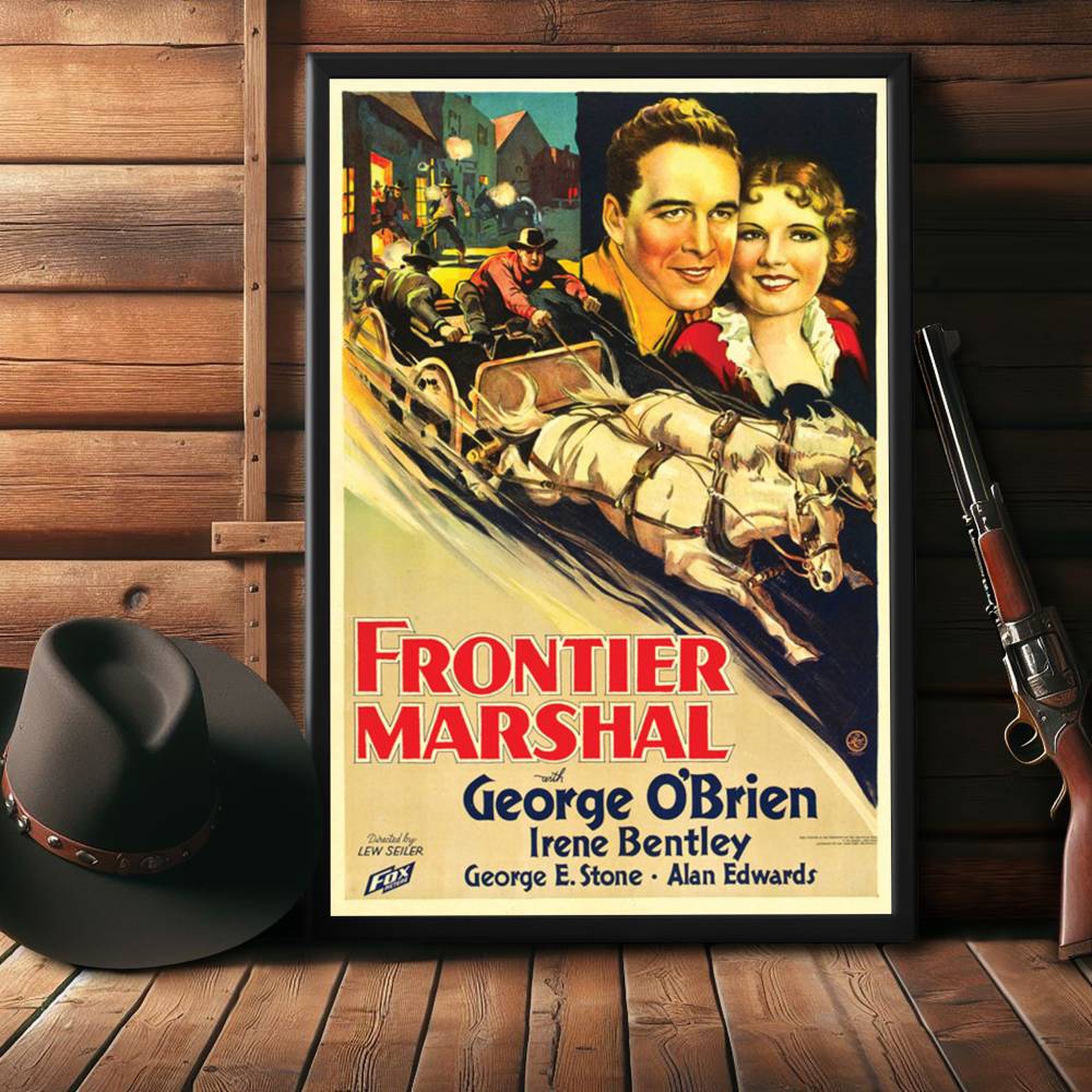 "Frontier Marshal" (1934) Framed Movie Poster