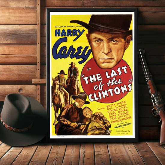 "Last Of The Clintons" (1935) Framed Movie Poster