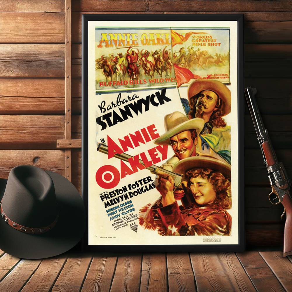 "Annie Oakley" (1935) Framed Movie Poster