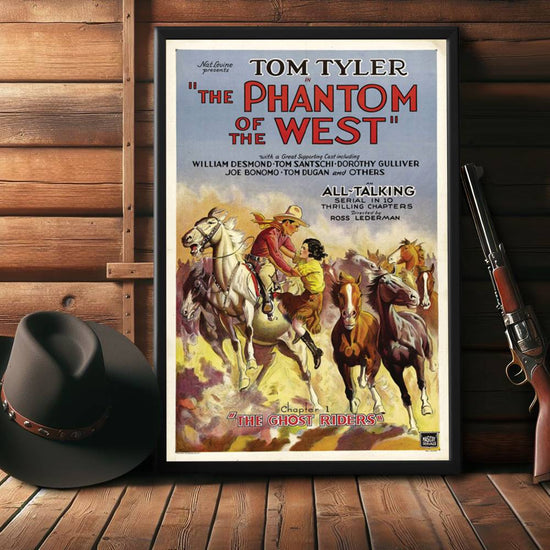 "Phantom Of The West" (1931) Framed Movie Poster