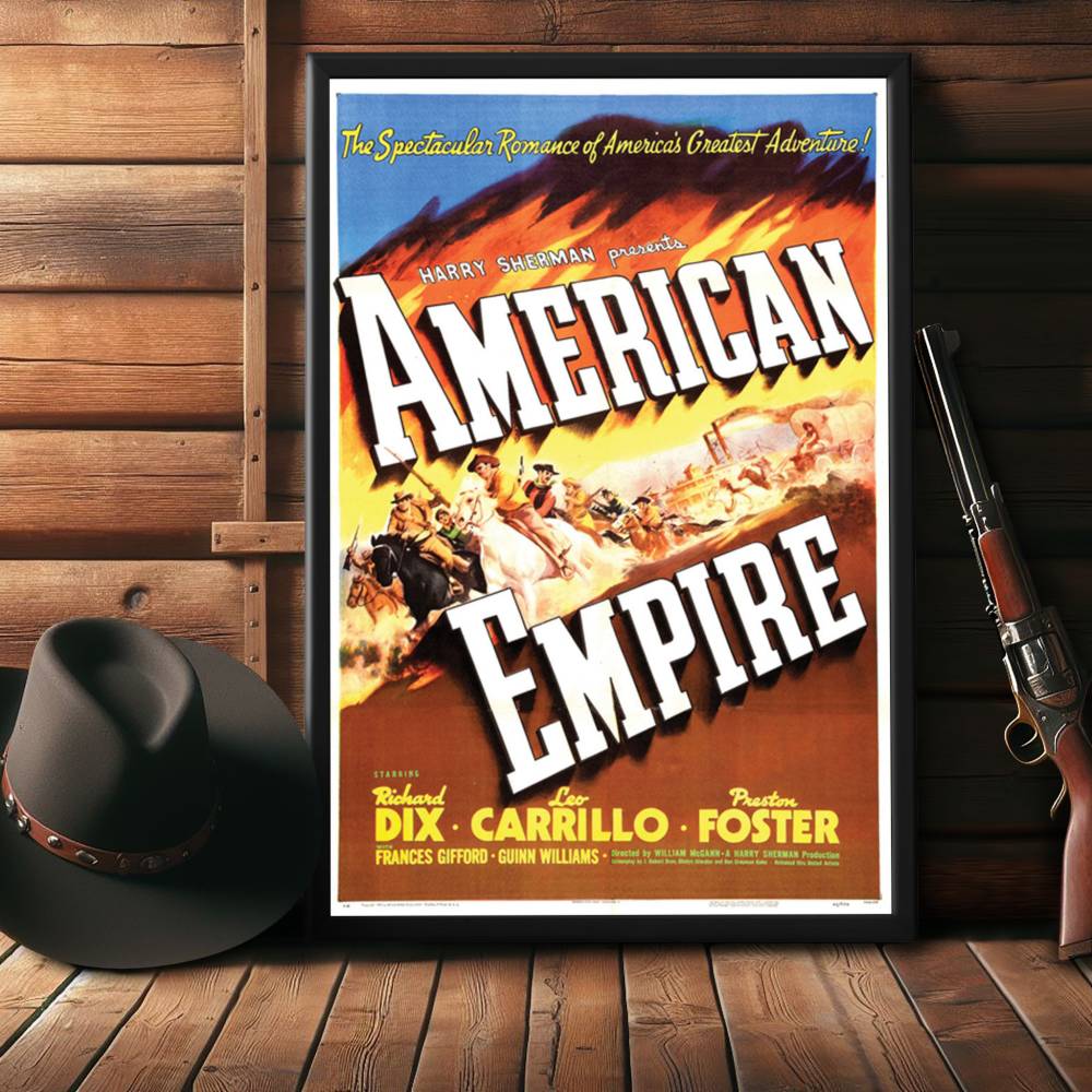 "American Empire" (1942) Framed Movie Poster