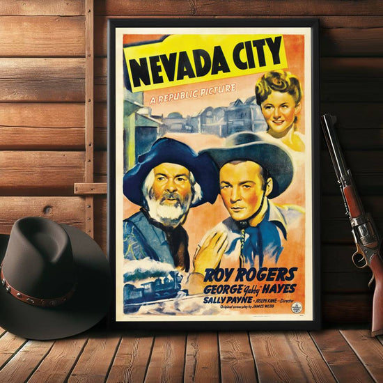 "Nevada City" (1941) Framed Movie Poster