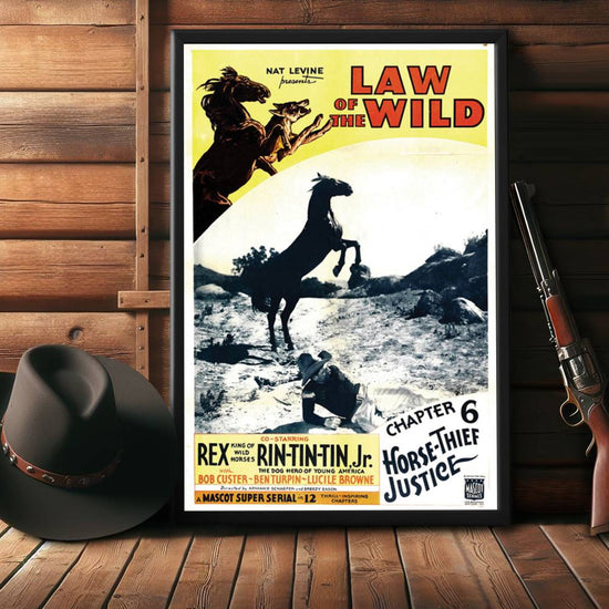 "Law Of The Wild" (1934) Framed Movie Poster