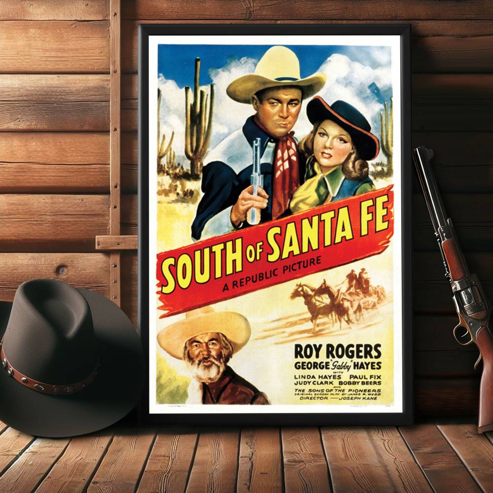 "South Of Santa Fe" (1942) Framed Movie Poster