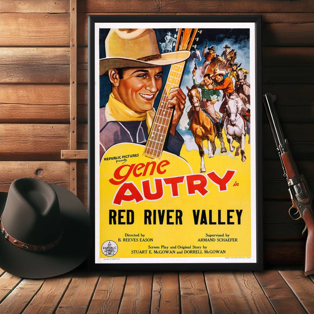 "Red River Valley" (1936) Framed Movie Poster