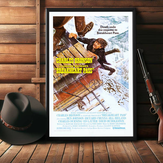 "Breakheart Pass" (1976) Framed Movie Poster