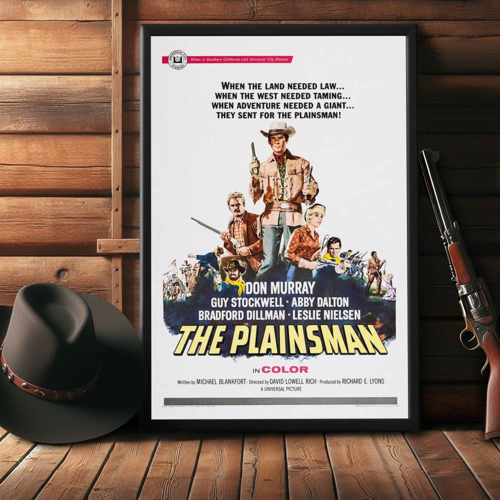 "Plainsman" (1966) Framed Movie Poster