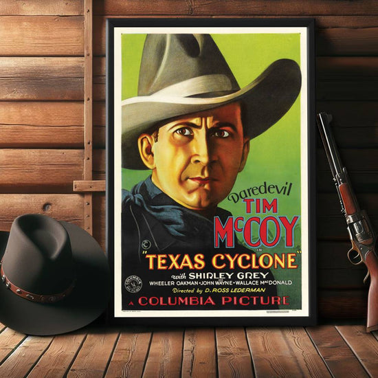 "Texas Cyclone" (1932) Framed Movie Poster