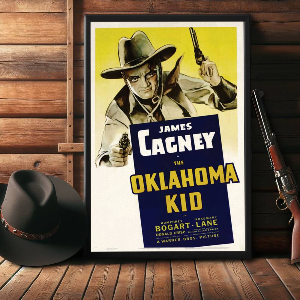 "Oklahoma Kid" (1939) Framed Movie Poster