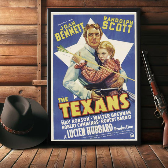 "Texans" (1938) Framed Movie Poster