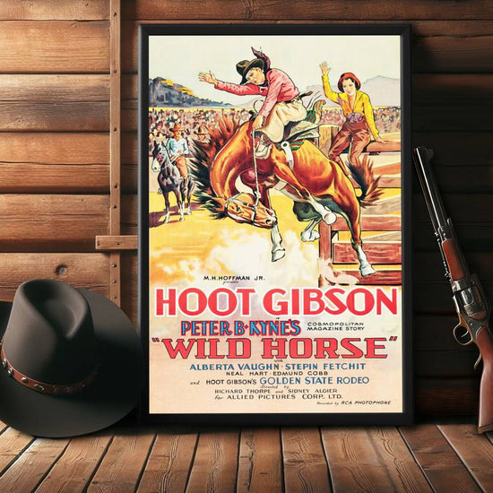 "Wild Horse" (1931) Framed Movie Poster