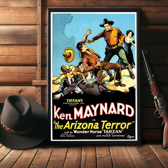 "Arizona Terror" (1931) Framed Movie Poster