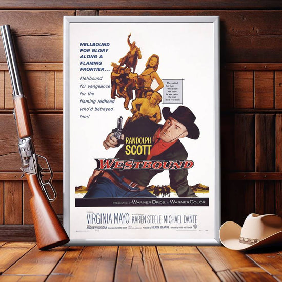 "Westbound" (1959) Framed Movie Poster