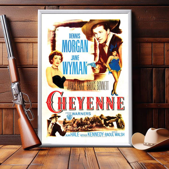 "Cheyenne" (1947) Framed Movie Poster